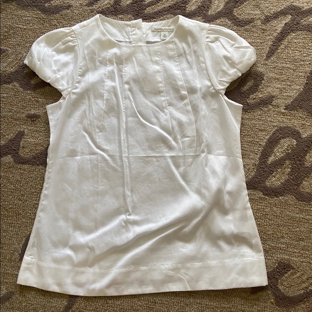 Banana Republic Puff Sleeve Blouse
